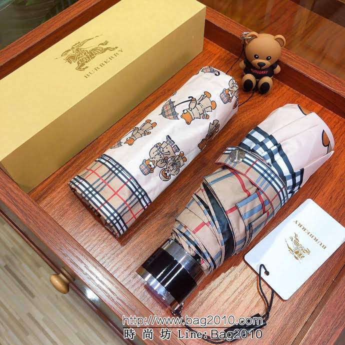 BURBERRY巴寶莉 最新火爆五折口袋傘 加鎂鋁合金傘骨 時尚感爆棚 防雨防紫外線隔熱傘  sll1029